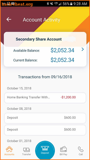 Texan Sky Credit Union screenshot