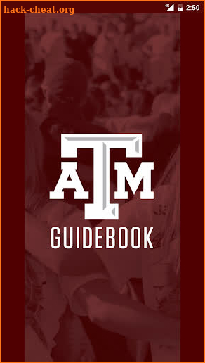 Texas A&M Admissions Guidebook screenshot