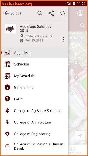 Texas A&M Admissions Guidebook screenshot