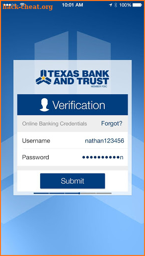 Texas Bank and Trust Mobile screenshot