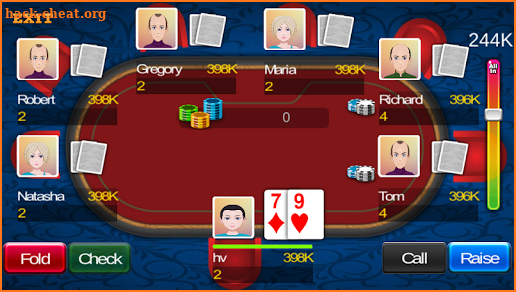 Texas Hero Holdem Poker screenshot