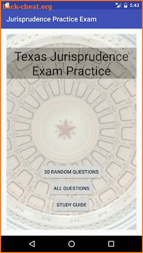 Texas PA Jurisprudence Exam screenshot