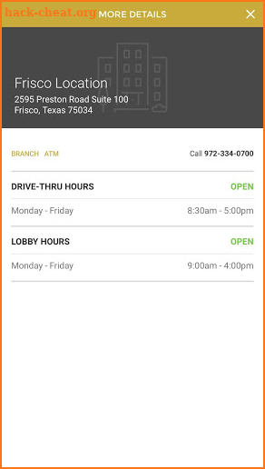 Texas Republic Bank screenshot