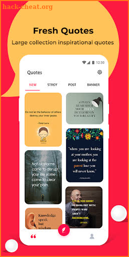 Text Art: Poster & Quote Maker screenshot