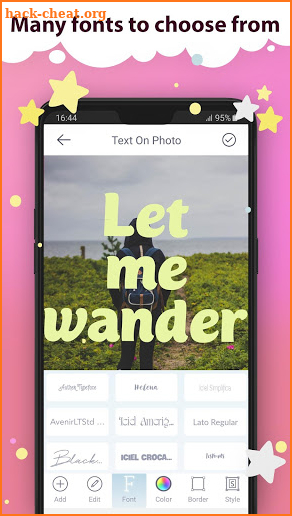 Text on Photo - Photos Text Editor & Text Quotes screenshot