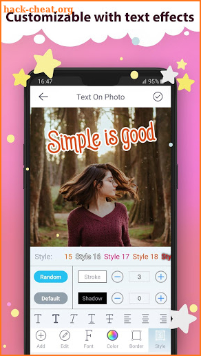 Text on Photo - Photos Text Editor & Text Quotes screenshot