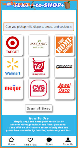 Text to Shop screenshot