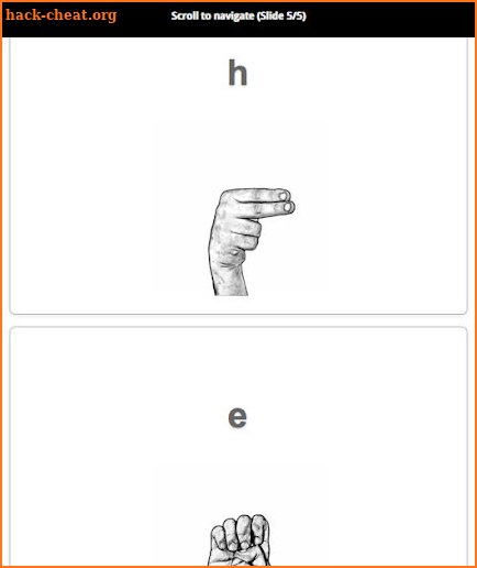 Text to Sign Language screenshot