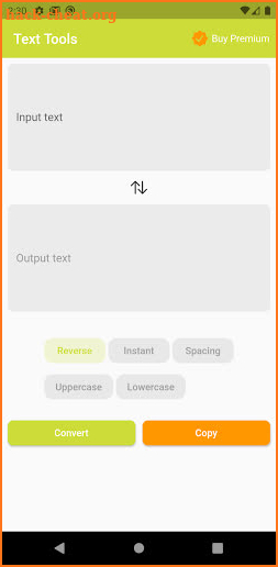 Text Tools screenshot