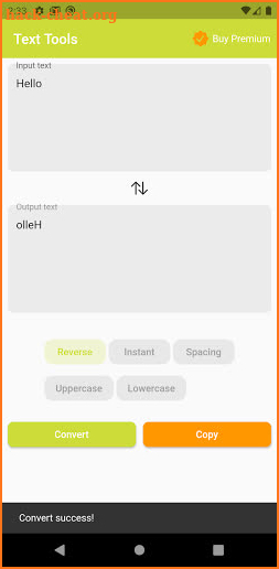 Text Tools screenshot