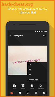 Textgram - write on photos screenshot