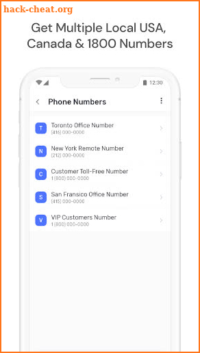 Textr Business VoIP Phone App screenshot