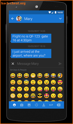 Textra Emoji - Android Oreo Style screenshot