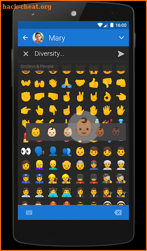 Textra Emoji - iOS Style screenshot