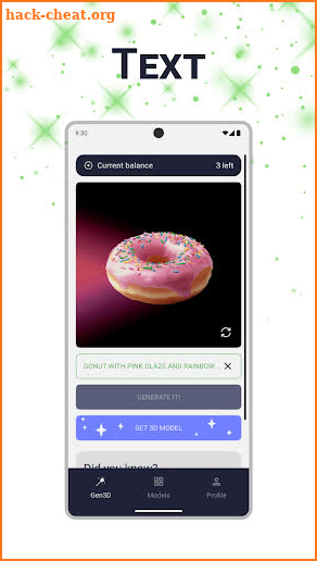 TextTo3D: AI 3D Model Maker screenshot