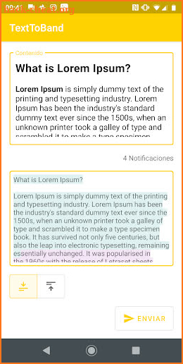 TextToBand - Envía texto a tu Mi Band 4 screenshot