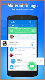 TextU Pro - Private SMS Messenger screenshot