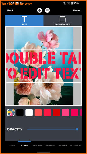 Texture Photo Editor screenshot