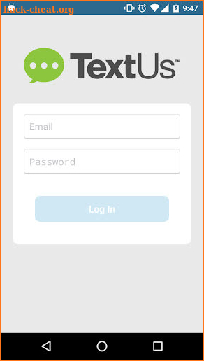 TextUs Mobile screenshot