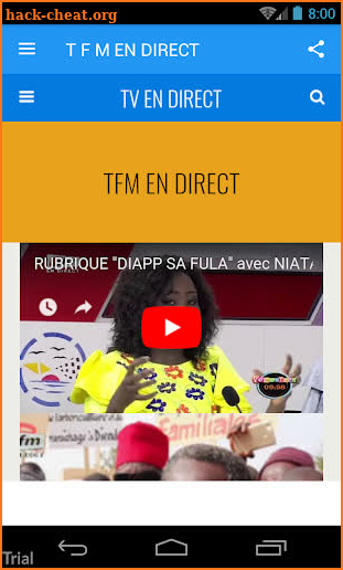 TFM EN DIRECT screenshot