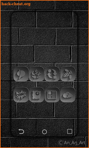 THA_BLACK-paid - icon pack screenshot