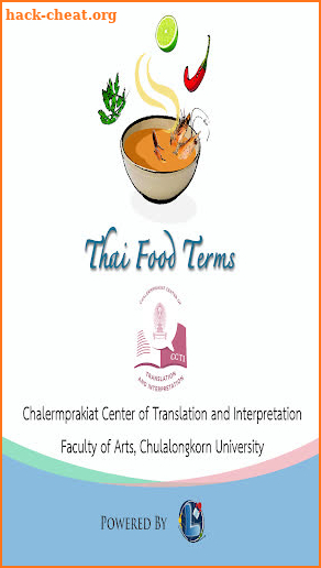 Thai Food Terms: Thai - Chinese screenshot