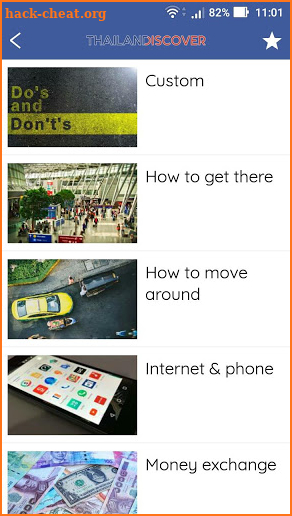 Thailandiscover Thailand travel guide screenshot