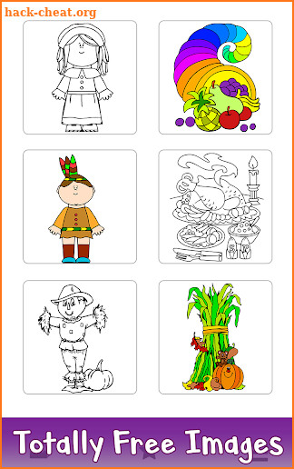 Thanks Giving Color by Number: Adult Coloring Book screenshot