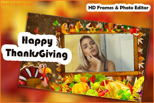 Thanks giving photo Frames screenshot