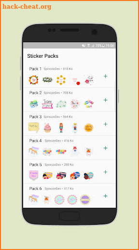 Thanks stickers for Whatsapp - WAStickerApps screenshot