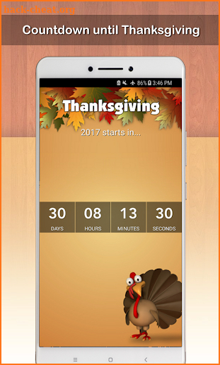 Thanksgiving 2018 App screenshot