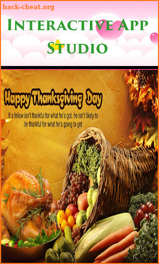 ThanksGiving Day Ecards screenshot