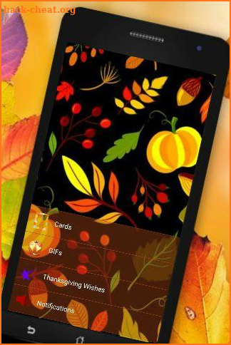 Thanksgiving Greeting Cards and GIF screenshot