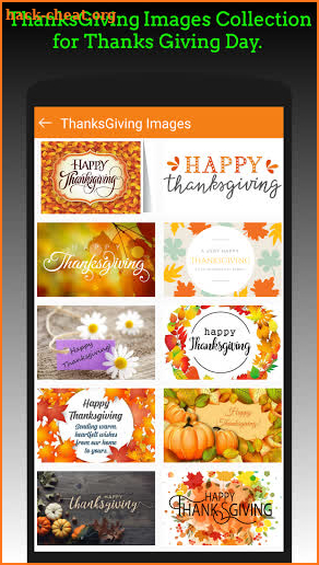 ThanksGiving Greetings screenshot