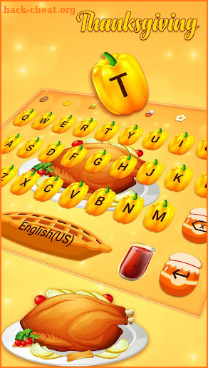 Thanksgiving Keyboard screenshot