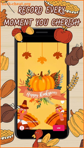 Thanksgiving Photo Frame & Video Maker 2021 screenshot