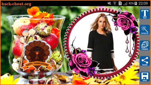 Thanksgiving Photo Frames screenshot