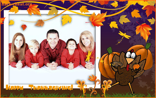 Thanksgiving Photo Frames Cam screenshot