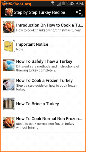 Thanksgiving Turkey Recipe screenshot