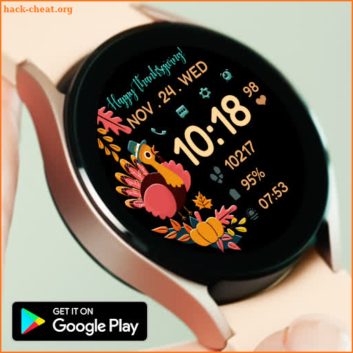 Thanksgiving Watchface screenshot