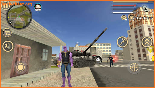 Thanos Rope Hero: Vice Town screenshot