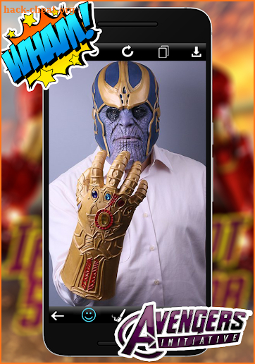 thanos thanos war photo editor - super infinity screenshot