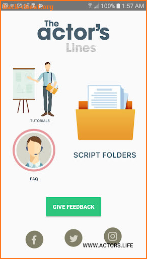 The Actors Lines screenshot