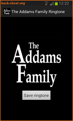 The Addams Family Ringtone screenshot