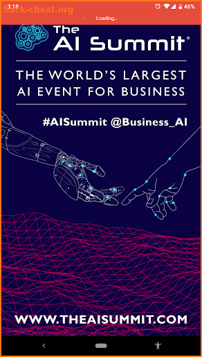 The AI Summit Event App screenshot