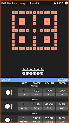 The Army - Idle Strategy Game screenshot