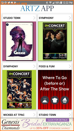 The Artz App screenshot