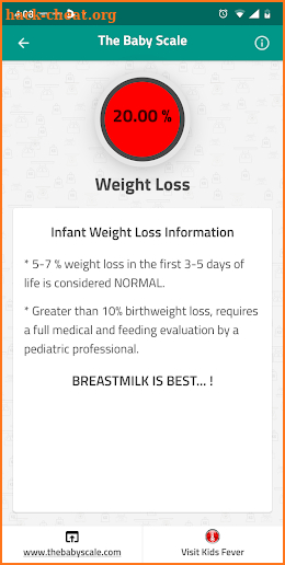 The Baby Scale screenshot