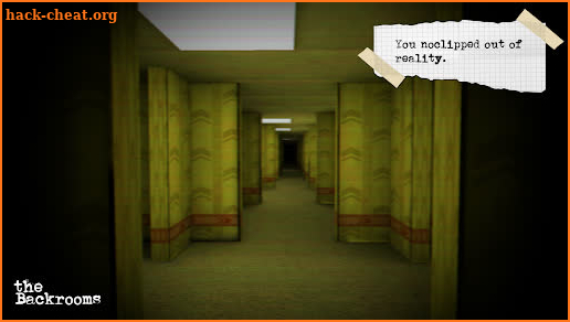 The Backrooms screenshot