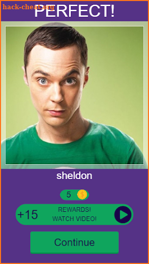 The Big Bang Theory Quiz screenshot